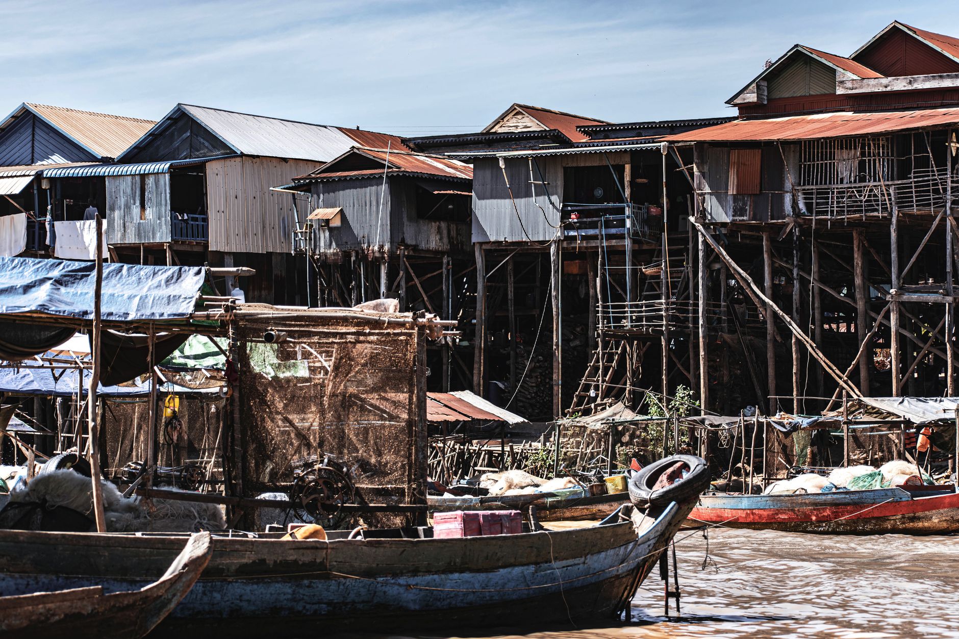 Tonlé Sap, le lac cambodgien qui inverse son cours