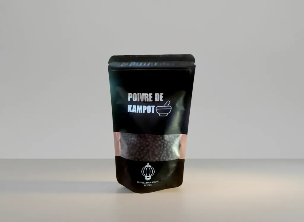 Poivre de Kampot noir 100g IGP – Inspiration d'Asie
