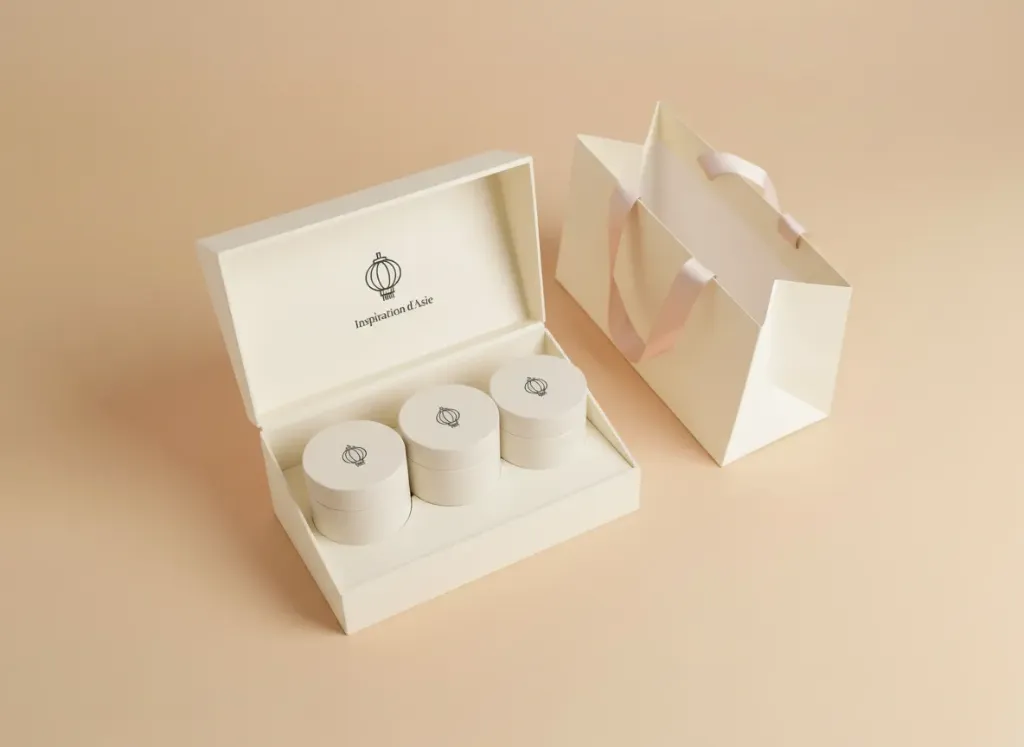 Coffret Prestige Kampot — Trio de Poivres (100 g chacun) Blanc