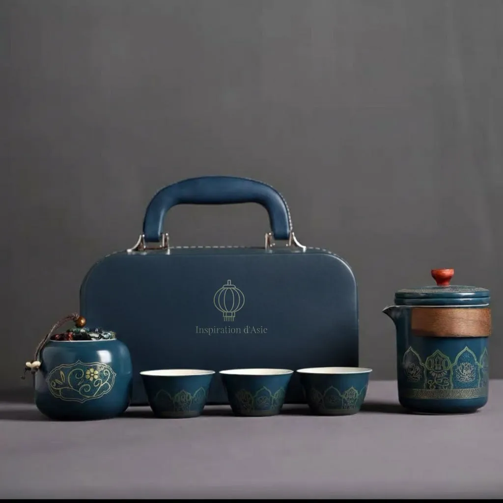 Mallette de thé  (Coffret / set à thé en mallette)